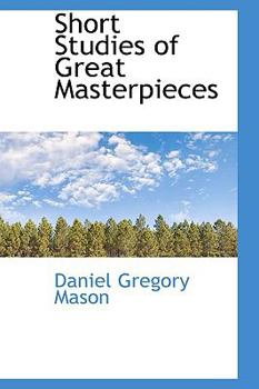 Hardcover Short Studies of Great Masterpieces Book