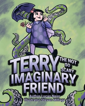Paperback Terry The not so Scary Imaginary Friend [Large Print] Book