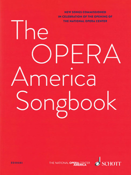 Paperback The Opera America Songbook: Voice and Piano Book