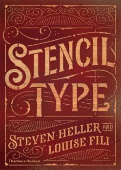 Hardcover Stencil Type Book