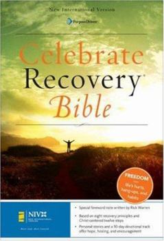 Hardcover Celebrate Recovery Bible-NIV Book