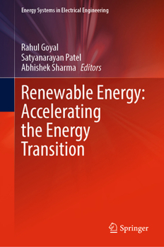 Hardcover Renewable Energy: Accelerating the Energy Transition Book