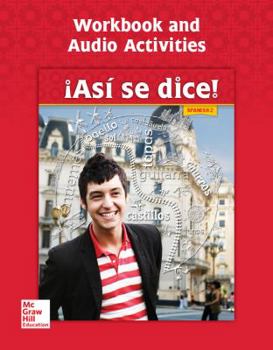 Paperback Asi Se Dice! Level 2, Workbook and Audio Activities Book