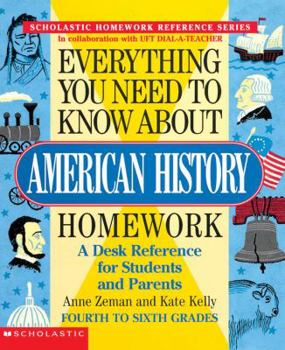 Paperback Everything You Need to Know about American History Homework Book