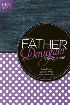 Paperback The One Year Father-Daughter Devotions Book
