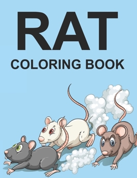 Paperback Rat Coloring Book: Rat Coloring Book For Toddlers Book