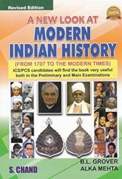 Paperback New Look At Modern Indian History (From 1707 To The Modern Times) Book