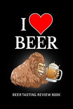 Paperback Beer Tasting Review Book: I Love Beer Book