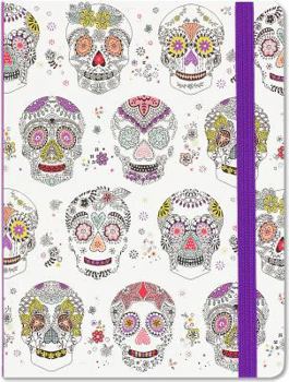 Hardcover Jrnl Mid Sugar Skulls Book
