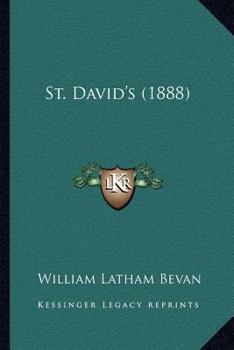 Paperback St. David's (1888) Book