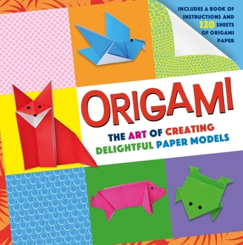Paperback Origami: Includes a Book of Instructions and 120 Sheets of Origami Paper [With Origami Paper] Book
