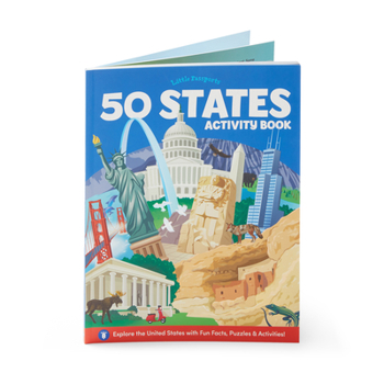 Paperback Little Passports: 50 States Activity Book