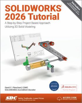 Paperback SOLIDWORKS 2026 Tutorial Book