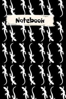 Notebook: Little Lizard Notebook/Journal.For the lizard lover in your life.Great for keeping records of the little critters,diet,temperatures,habits.