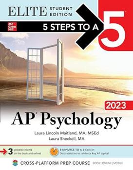 Paperback 5 Steps to a 5: AP Psychology 2023 Elite Student Edition Book