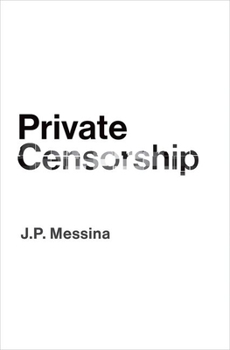 Hardcover Private Censorship Book