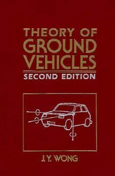 Hardcover Theory of Ground Vehicles Book