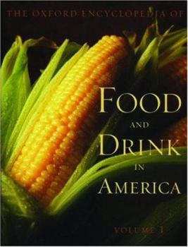 Hardcover Encyclopedia of Food and Drink in America-Volume 1 Book