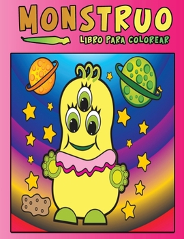 Paperback Libro para Colorear de Monstruos: Libro de actividades para niños [Spanish] Book