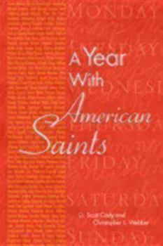 Paperback A Year with American Saints Book