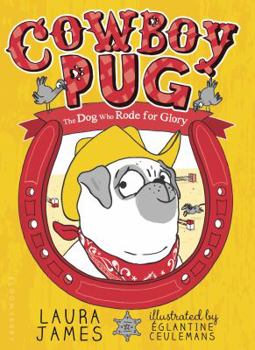 Hardcover Cowboy Pug Book