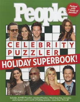 Paperback The PEOPLE Celebrity Puzzler Holiday Superbook! Book