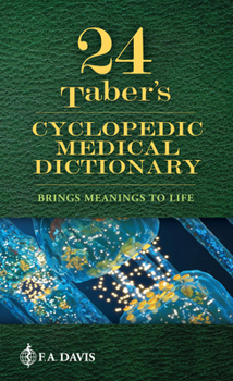 Paperback Taber's Cyclopedic Medical Dictionary Book