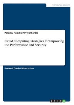 Paperback Cloud Computing. Strategies for Improving the Performance and Security Book