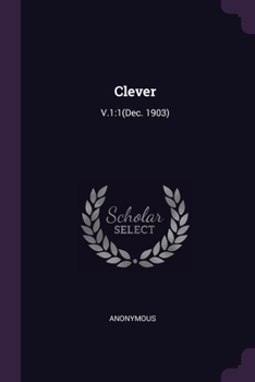 Paperback Clever: V.1:1(Dec. 1903) Book