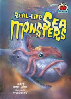 Library Binding Real-Life Sea Monsters Book