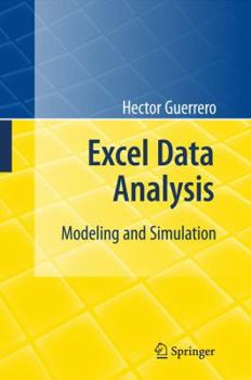 Hardcover Excel Data Analysis: Modeling and Simulation Book