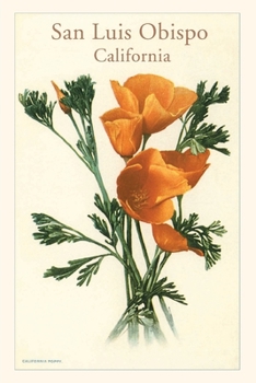 Paperback The Vintage Journal San Luis Obispo, California Poppies Book
