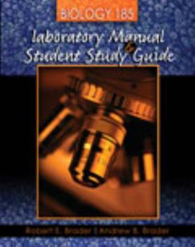 Spiral-bound Biology 185: Laboratory Manual and Student Study Guide Book