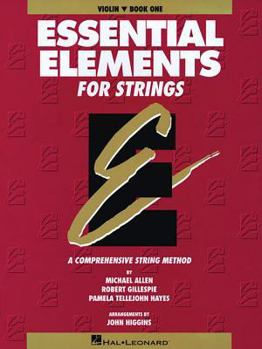 Paperback Essential Elements for Strings - Book 1 (Original Series): Violin Book