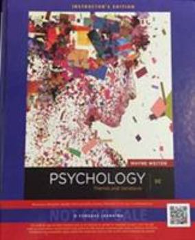 Hardcover Aie Psych Theme Variation 9e [Hardcover] [Jan 01, 2012] Weiten Book