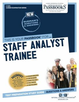 Plastic Comb Staff Analyst Trainee (Passbooks) Book