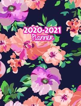 2020-2021 Planner: Two Year Calendar Organizer and Goal Journal | January 2020 - December 2021 Daily, Weekly and Monthly Planner Book with Back Sticker Expression Wall for 2 Years | Design Code 279959