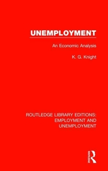 Paperback Unemployment: An Economic Analysis Book