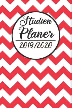 Studien Planer 2019 / 2020: Semesterplaner 2019 2020 | Studienplaner A5, Semesterkalender, Timer, Uni Planer (German Edition)