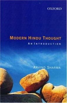 Hardcover Modern Hindu Thought: An Introduction Book