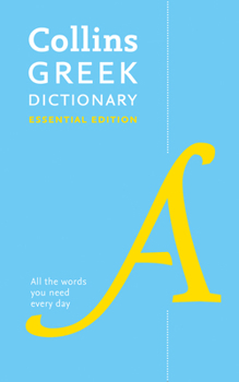 Paperback Collins Greek Dictionary: Essential Edition Book