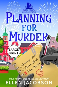 Paperback Planning for Murder: Large Print Edition [Large Print] Book