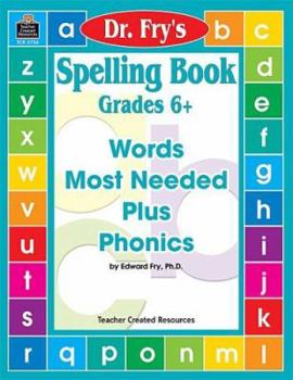 Paperback Spelling Book, Grades 6+ by Dr. Fry Book