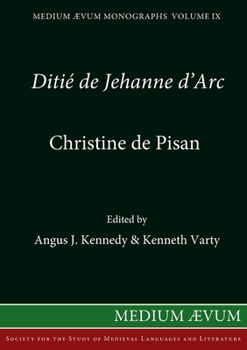 Paperback Ditié de Jehanne d'Arc [French] Book