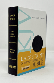 Imitation Leather Large Print Compact Reference Bible-KJV [Large Print] Book