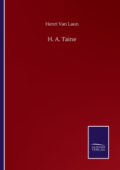 Paperback H. A. Taine Book