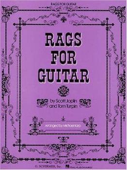 Paperback Rags for Guitar Book