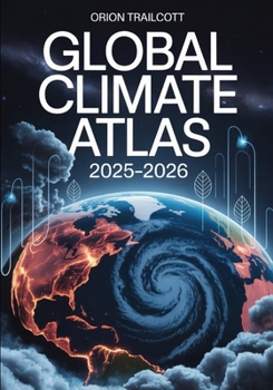 Paperback Global Climate Atlas 2025-2026: Interactive Global Warming & Weather Patterns Reference - Sustainable Environment Maps, Environmental Impact Guide Book