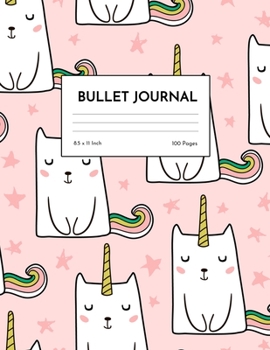 Bullet Journal: Nifty Unicorn Dot Grid Notebook - Dotted Note Pad for Kids, Girls, Teens, Tweens, Women - Gifts for Birthday and Christmas | Creative Art 00546