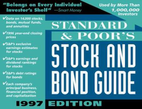 Paperback Standard & Poor's Stock and Bond Guide 1997 (Serial) Book